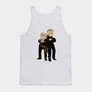 Statler and waldorf Muppets Tank Top